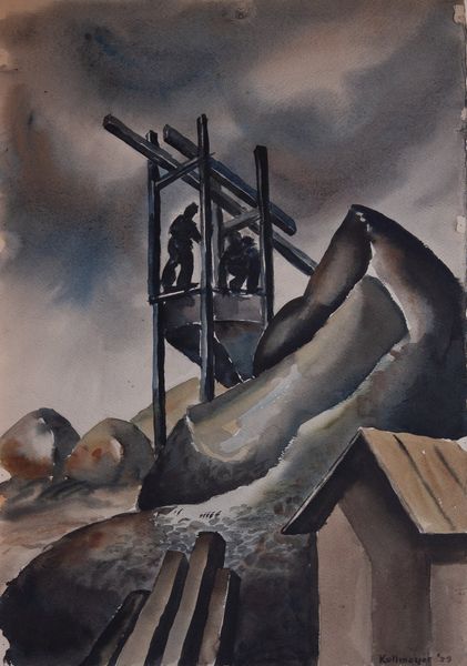 Oil by Louis Kollmeyer titled “Untitled 1939”
