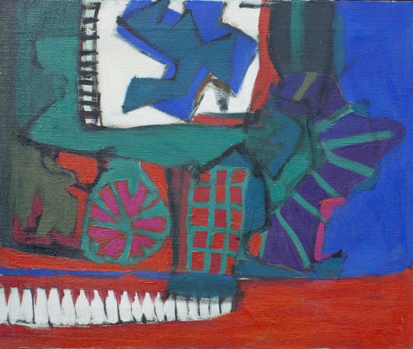 Oil on Canvas by Donald J Campbell titled “Untitled”, 22 × 18 inches