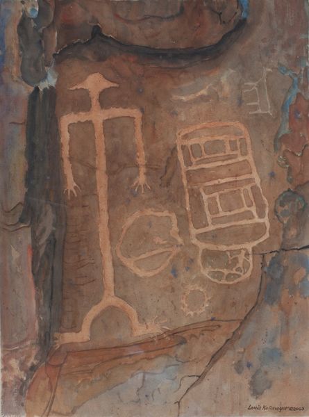 Watercolor by Louis Kollmeyer titled “127?”