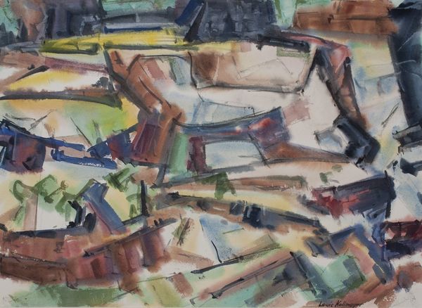 Painting by Louis Kollmeyer from the Rivers, Streams, and Canyons collection