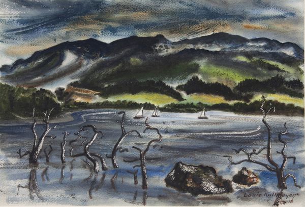 Painting by Louis Kollmeyer from the Travel Inspired collection